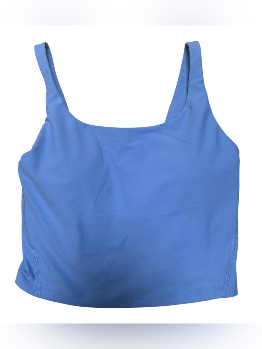 Old Navy Active Powersoft Tank Womens Medium Blue Light Support Go Dry